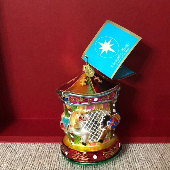 CAROUSEL OF HOPE 2006 CHRIST RADKO TREE DECOR - Picture 12 of 12